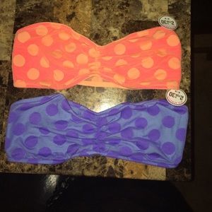 Two brand new lace top