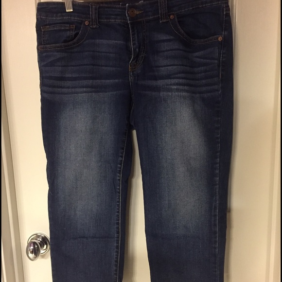 INC denim capri pants