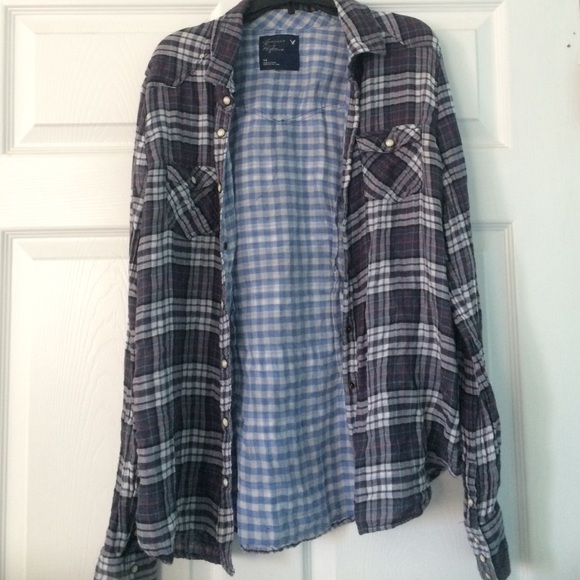 Plaid button up