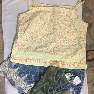 Vintage Old Navy Floral Cotton Top 🚨Last Chance🚨