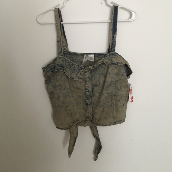 Denim Inspired Crop