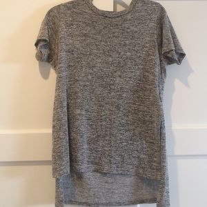 Grey High-Low T shirt