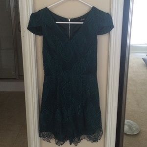 Emerald Green Romper