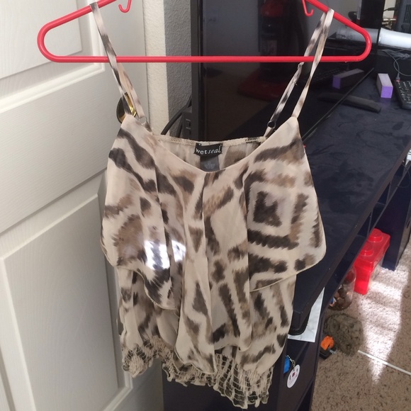 Wet Seal Flowy Tank Top