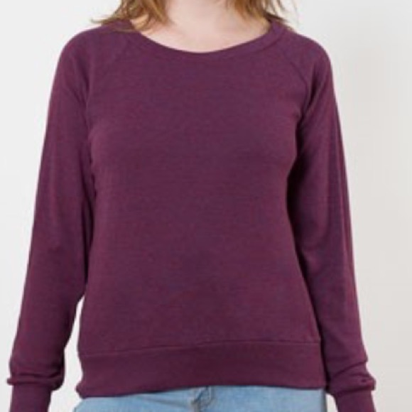 American Apparel oversize pullover.