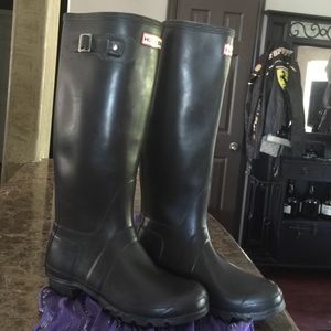 Hunter brown  boots