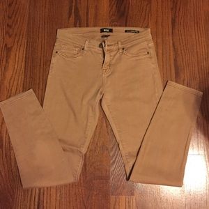 Tan skinny jeans