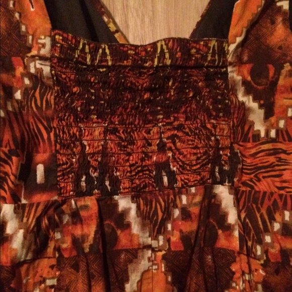 Aztec Print Dress - Picture 2 of 3