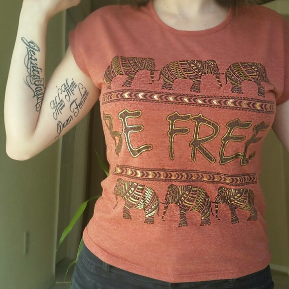 Be Free Elephant shirt
