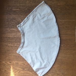 AA denim circle skirt