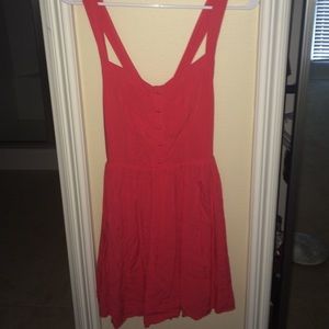 Coral dress