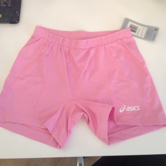 Pink Asics spandex