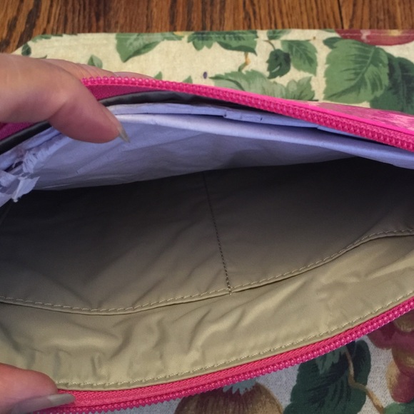 Kate Spade large pouch metro spade pinksaphre NEW - Picture 4 of 4