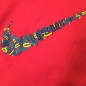 Pink Nike sweatshirt