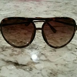 Michael Kors Tortoise Aviator Sunglasses