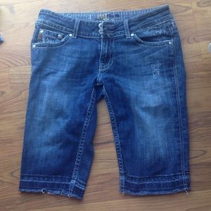 Miss Me knee length shorts