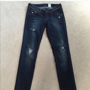 H&M distressed jeans