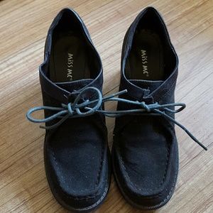 Brown MISS ME lace ups