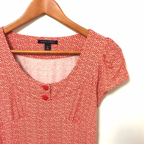 Banana Republic Button Tee