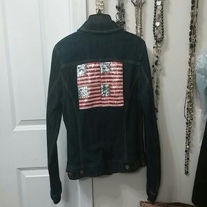 INC International Concepts Denim Jacket