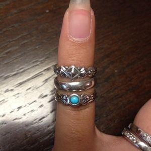 Stackable toe rings