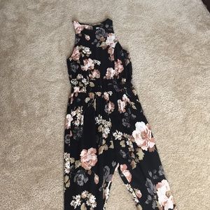 Floral jumpsuit