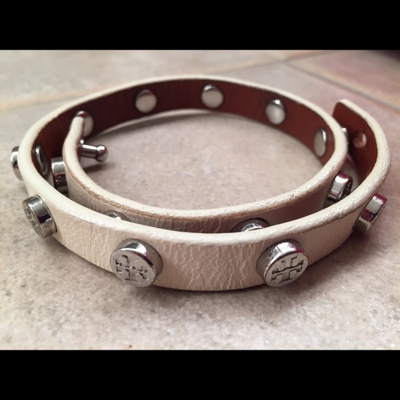 Tory Burch wrap bracelet.