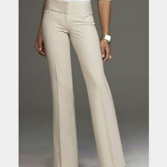 Express editor creamy white pants