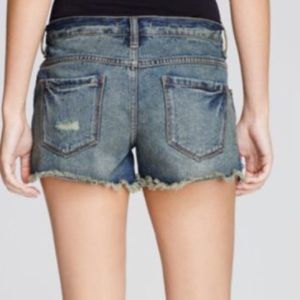 Free People Shorts - FREE PEOPLE Jillian Blue Shorts Free People Shorts - FREE PEOPLE Jillian Blue Shorts