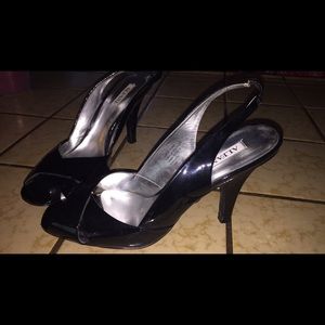 Beautiful patten leather heels