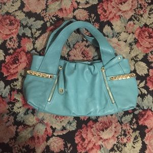 B.makowsky turquoise boho bag never worn!