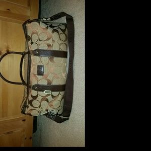 Coach over night bag