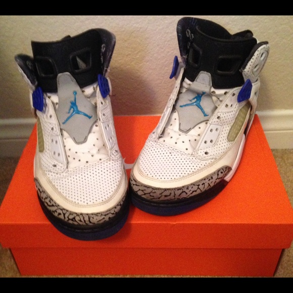White Jordan Nikes