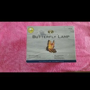 Hampton Bay Tiffany Style Butterfly Lamp