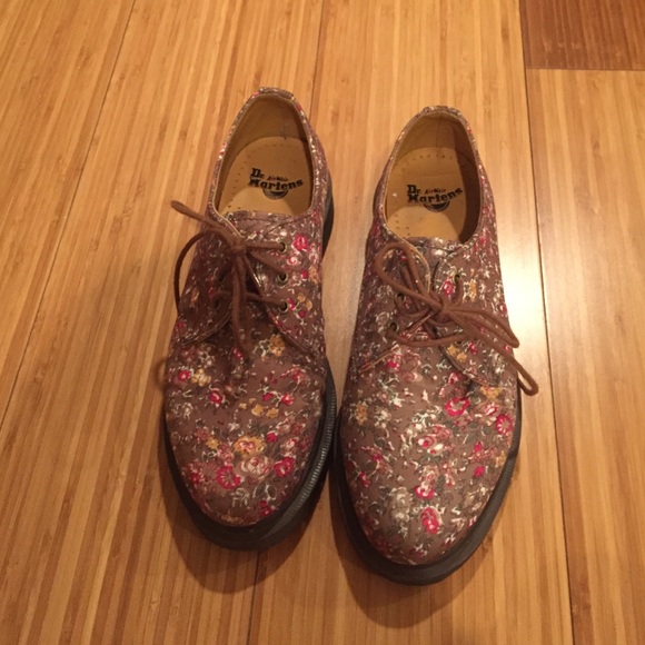 Floral Doc Martins