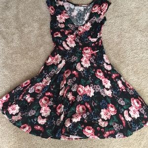 Floral skater dress
