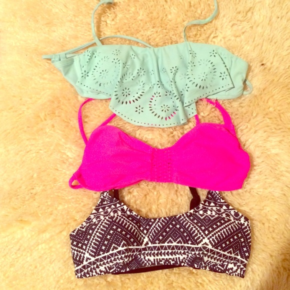 3 cute swimsuit tops from Target- $5 each