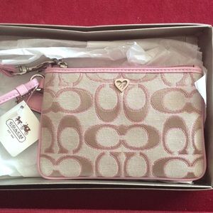 Authentic Coach wristlet