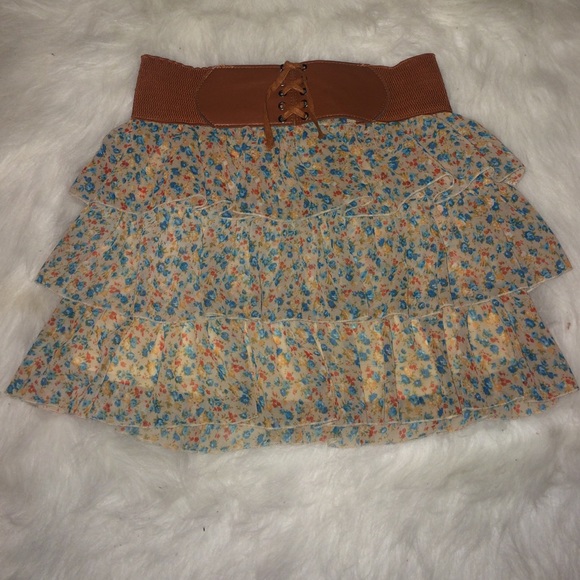Floral skirt