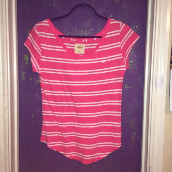 Striped Hollister Tee