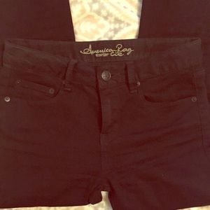 American Rag black skinny jeans