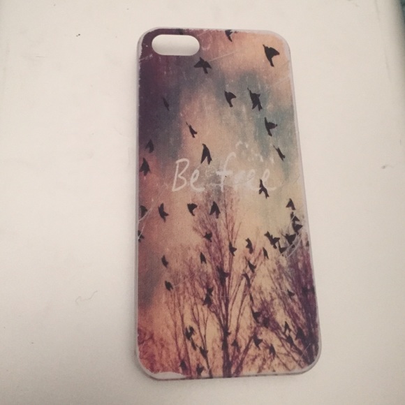 "Be free " iPhone 5 case