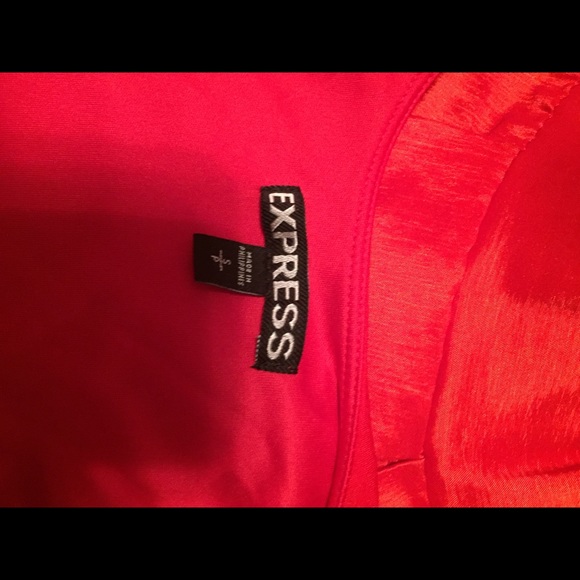 *MArkdown* Express Red Swing Dress - Picture 3 of 4