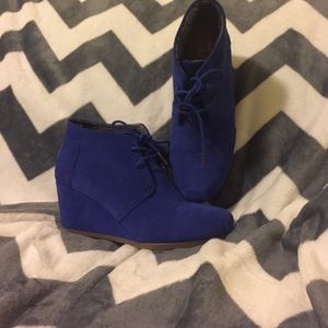 Toms Bootie Wedges