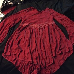 Red romper