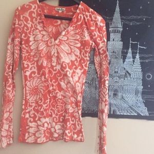 Juicy tie dye top & Lucky top bundle