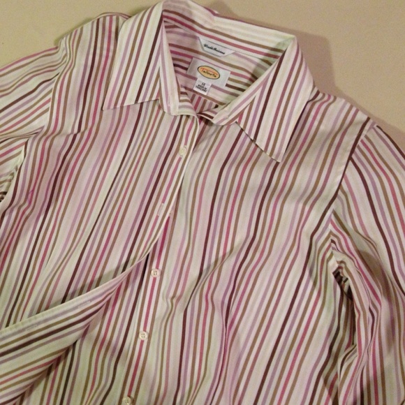 Talbots Striped Blouse