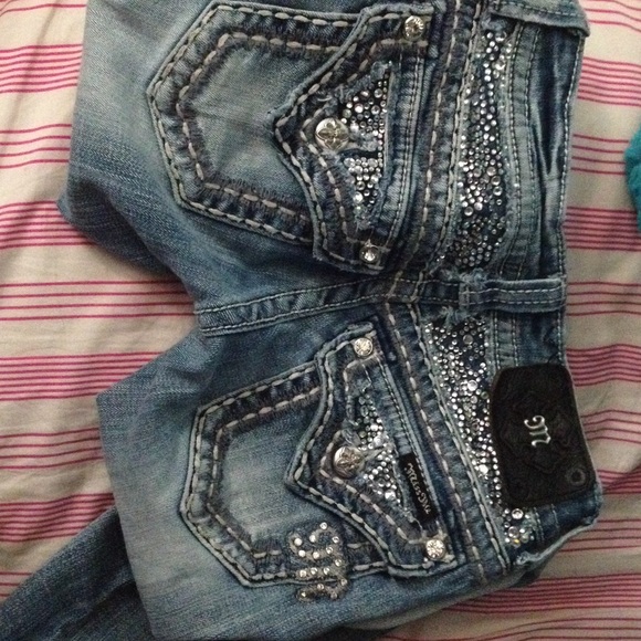 Miss Me's boot cut jeans