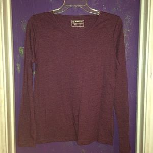 Maroon/Burgundy Long Sleeve