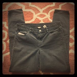 J. Crew Grey Corduroy Pants